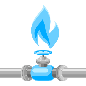 pngtree illustration of shut off valve on natural gas pipe png image 6263282